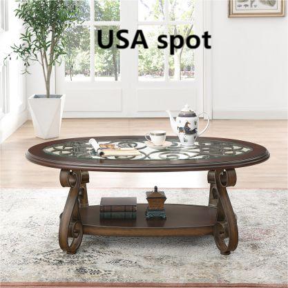 Coffee Table with Gl